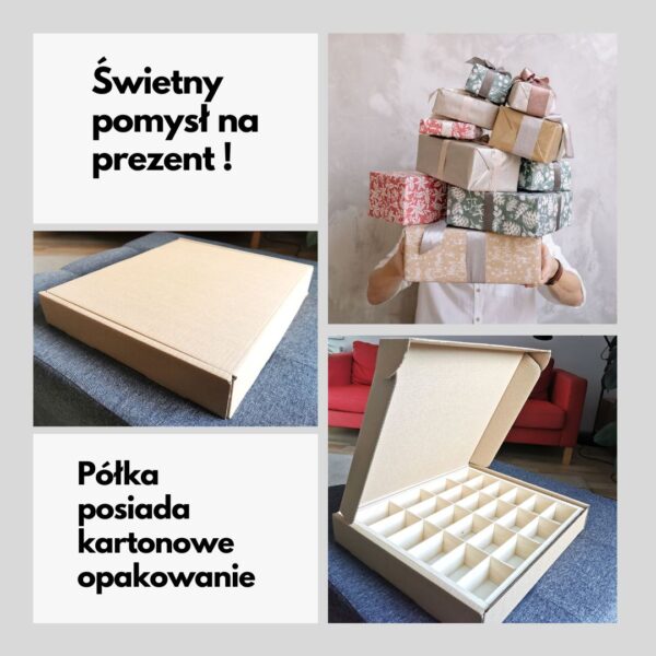 Drewniana półka na resoraki w kształcie TIRA – idealna na Hot Wheels, Matchbox, SIKU, LEGO, figurki i inne kolekcje - obrazek 9