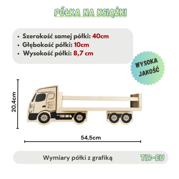 Edukacyjna półka do pokoju dziecka w stylu Montessori - obrazek 4